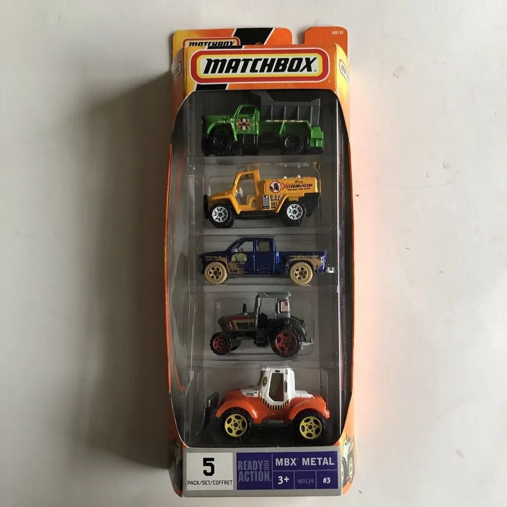 Matchbox diecast model car 5 pack Trucks Terminator Tractor 2007 MBX Metal M0139